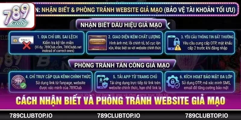 Cách nhận biết và phòng tránh website giả mạo