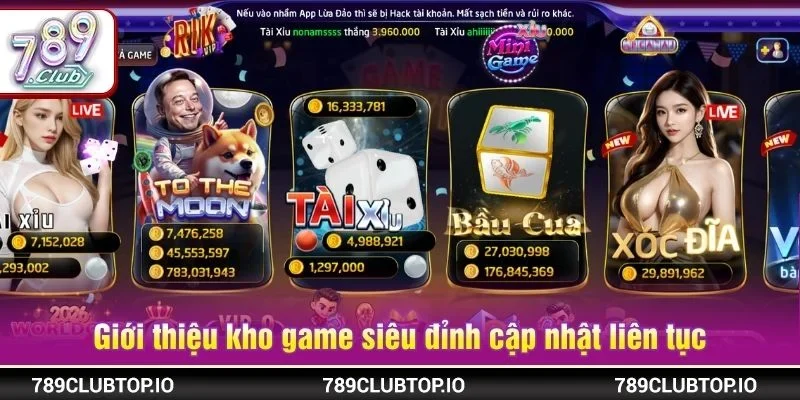 Giới thiệu kho game siêu đỉnh cập nhật liên tục tại cổng cược